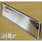 chrome license plate holder 40cm