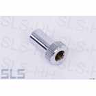 [Uhr] Chrome milled nut, long, e.g. Clock