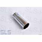 Chrome pipe fits 48mm muffler