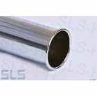 Chrome pipe fits 48mm muffler