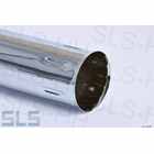 [9] Chrome pipe fits 48mm muffler