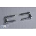 [35] Chrome visor brackets, 2pcs, late