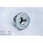 Collar nut M5 locking, e.g. trunk lock