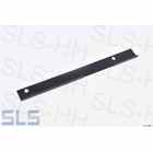 Counter rail, front or rear, Rt., black coated