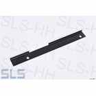 Counter rail, front or rear, Rt., black coated