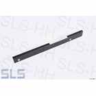 Counter rail, front or rear, Rt., black coated