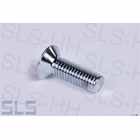 countersunk head screw M5 X 16, high gloss crome p