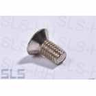 Countersunk lens-head bolt M5, chromed