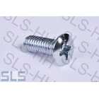 [48] Countersunk screw, lock frame, chrome plated