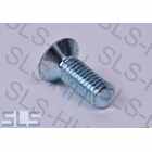 [24] Countersunk screw, lock frame, zinc plated