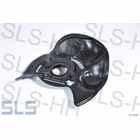 Cover/mudguard left (brake disc) front 85->