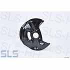 Cover plate front brake disc LH