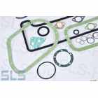 Engine gasket set,->'58 f.late exhaust