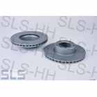 [743100] Discs, set, fr. 350SL/C ->12.72 273mm! brand: Zimmermann