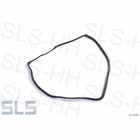 Door seal rr LH W124 (4-door veh)