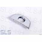 Escutcheon, chrome, rear, m