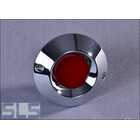 Escutcheon w. red lens