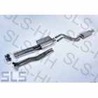 [1] Set Stainless st.exhaust 230SL-> 013864