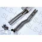 [1] Set Stainless st.exhaust 230SL-> 013864