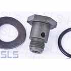 Fittings kit, master cyl reservoir ->67