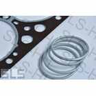 [70] Gasket set cyl.head 350SL/SLC left