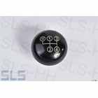 [34] Gear lever knob, push-on, 'Pilzform