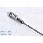 Handbrake cable W110,111->67, rr LH