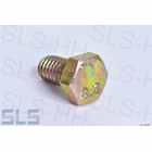 Hex Bolt M6 x 10 yellow zinced