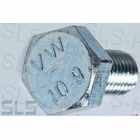 [124] hex head screw M10 X 20, 10.9 zinc plated