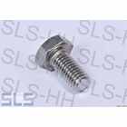 hex head screw M10 X 20 stainless steel