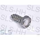 hex head tapping screw 4,8X13 stainless steel