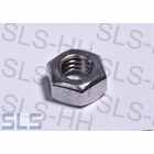 hex nut, stainless steel M6