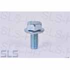 [27] hexagon flange bolts M6 X 12 zinc plated