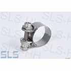 hose clamp, stainless steel, for 20mm