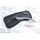 leatherbag for chrome handle black