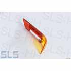 Left Tail Lamp Lens w/o. frame, red/yellow