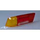 Left Tail Lamp Lens w/o. frame, red/yellow