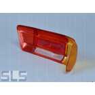 Left Tail Lamp Lens w/o. frame, red/yellow