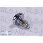 [BlechLinseFlach] lens head screw chromed, 2,9x6,5, DIN 7981