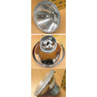 LHD (RH traff) high-beam lamp,flat glas