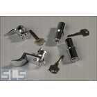 Lock cyl. set 4 pcs, 1 key, 190SL Gen.2