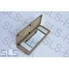 Mirror w. flap f. sunvisor 