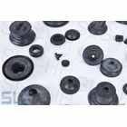 Selection of rubber grommets uni / minimal front wall W108