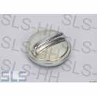 Oil filler cap, metal/snap-on