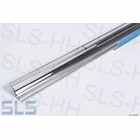 1 pair of door sills SL, repro polished stainless steel