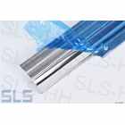 1 pair of door sills SL, repro polished stainless steel