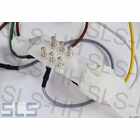 pair of wiring harness w. sockets, fitting NoVac headlights