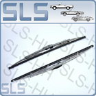 Pair wiper blades s-steel, 450mm