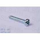 panel screw, lens head, 3,5x22 visorsup