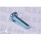 Phillips screw, half-round head, M4 x 16